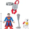 Fisher Price - Imaginext, DC Super Friends, DC Metel Force, Superman & Krypto JGN60 (JDK90)