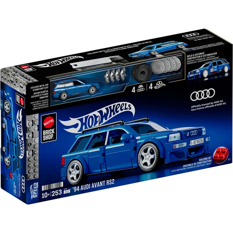 Mattel - Hot Wheels, Brick Shop, Speed Series, '94 Audi Avant RS2 JGR28 (JFR87)