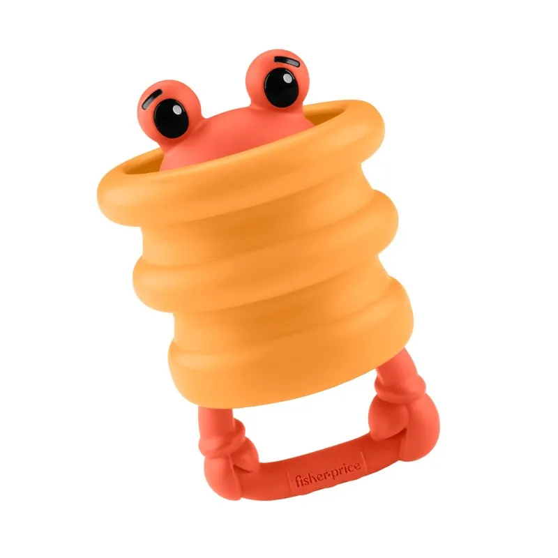 Fisher Price - Squishseas Silicone, Crab Rattle JHB55 (JHB54)