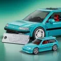 Mattel - Hot Wheels, Brick Shop, Speed Series, Custom ΄90 Honda Civic EF JHF62 (JFR87)