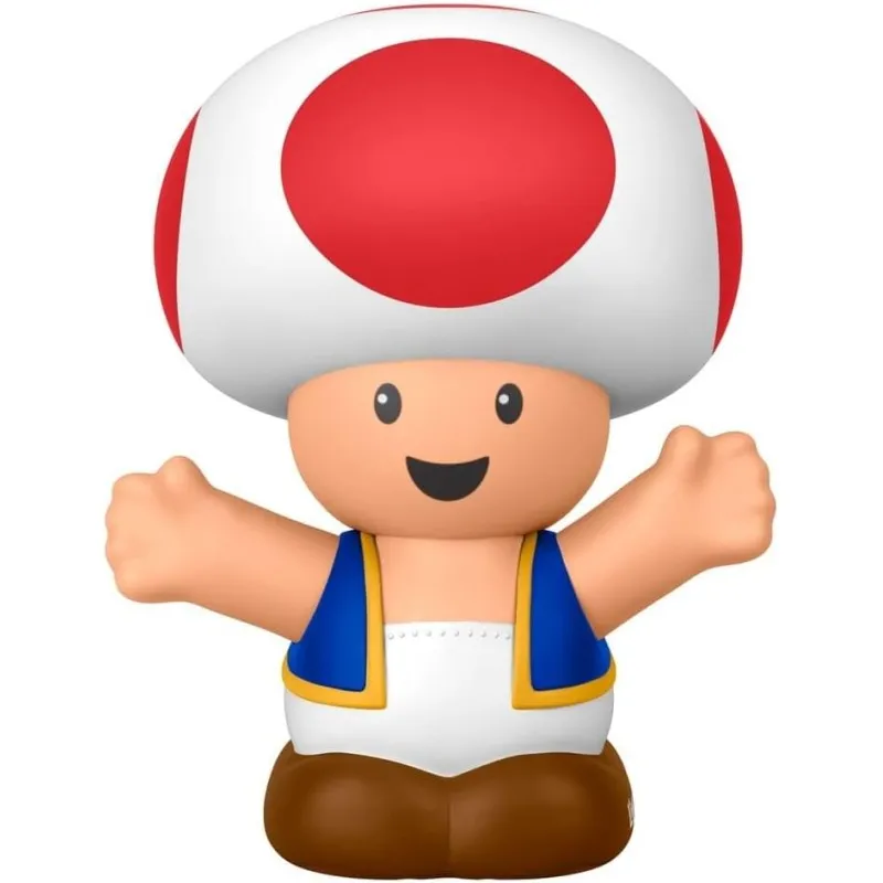 Mattel Super Mario - Little People Collector, Toad 7cm JHG68 (JHG64)
