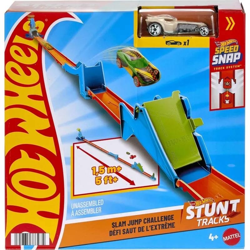 Mattel Hot Wheels - Stunt Tracks, Slam Jump Challenge JHK78 (JHK76)