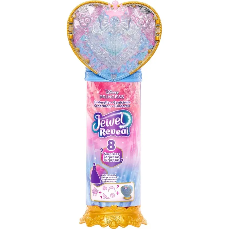 Mattel Disney Princess - Jewel Reveal, Cinderella JHL50 (JHL48)