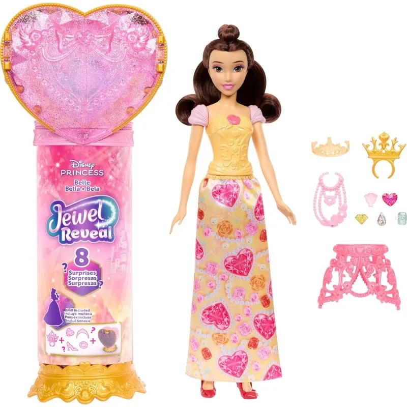 Mattel Disney Princess - Jewel Reveal, Bella JHL51 (JHL48)