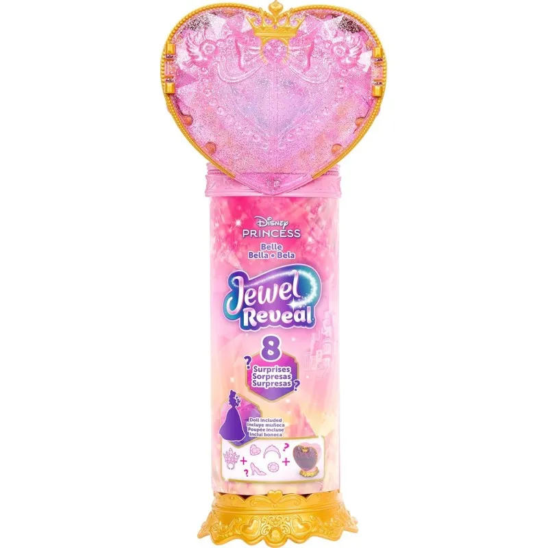 Mattel Disney Princess - Jewel Reveal, Bella JHL51 (JHL48)