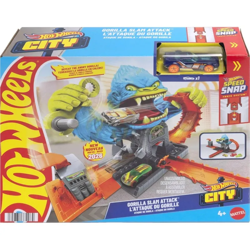 Mattel Hot Wheels City - Gorilla Slam Attack JHL92 (HDR29)