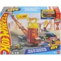 Mattel Hot Wheels - City, Super Fire Station Rescue JHL95