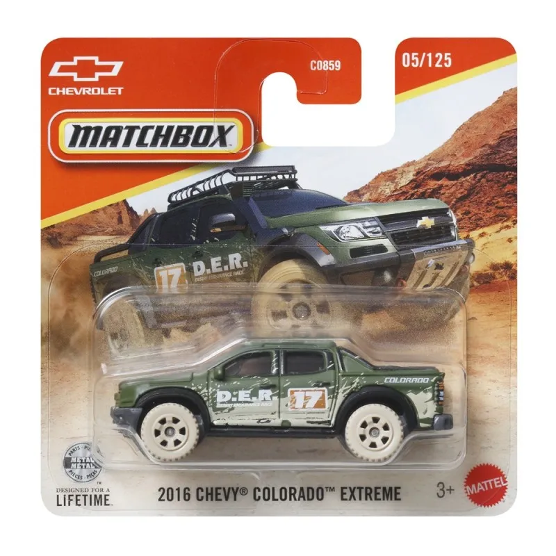 Mattel Matchbox - 2016 Chevy Colorado Extreme (05/125) JHP36 (C0859)