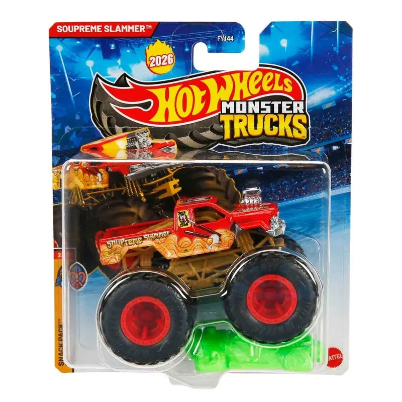 Mattel Hot Wheels - Monster Trucks, Snack Pack, Soupreme Slammer JHY48 (FYJ44)