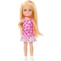 Mattel Barbie - Barbie Chelsea Celsi And Friends , Strawberry Mini Doll JJB33 (DWJ33)