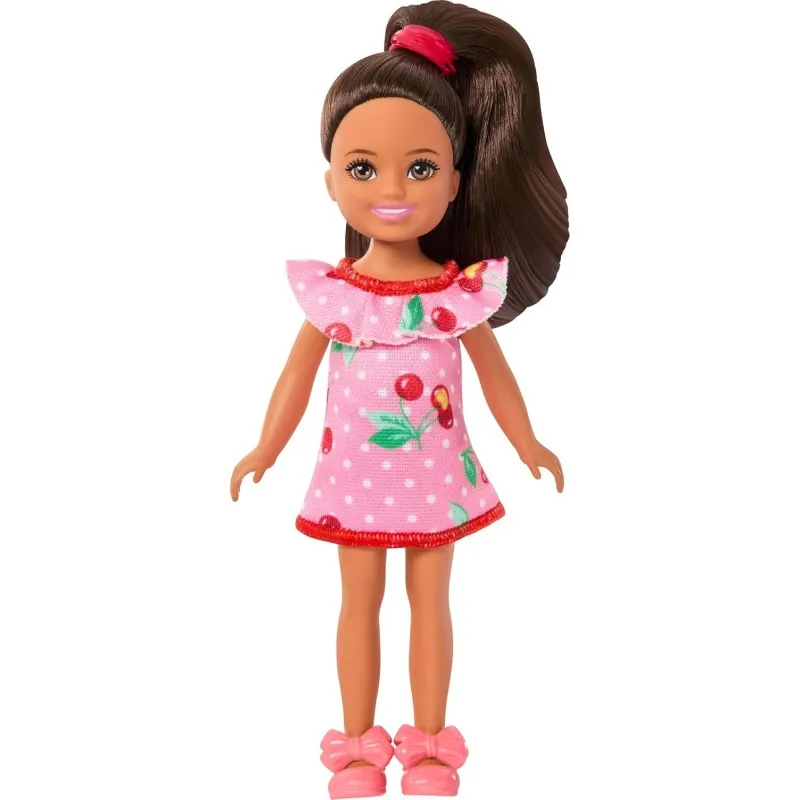 Mattel Barbie - Barbie Chelsea Celsi And Friends , Lula with Brunette Hair JJB35 (DWJ33)