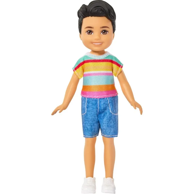 Mattel Barbie - Barbie Chelsea Celsi And Friends , Boy with Brunette Hair JJB36 (DWJ33)