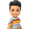 Mattel Barbie - Barbie Chelsea Celsi And Friends , Boy with Brunette Hair JJB36 (DWJ33)