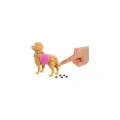 Mattel Barbie - Family & Friends, Puppy Walks! JJB46