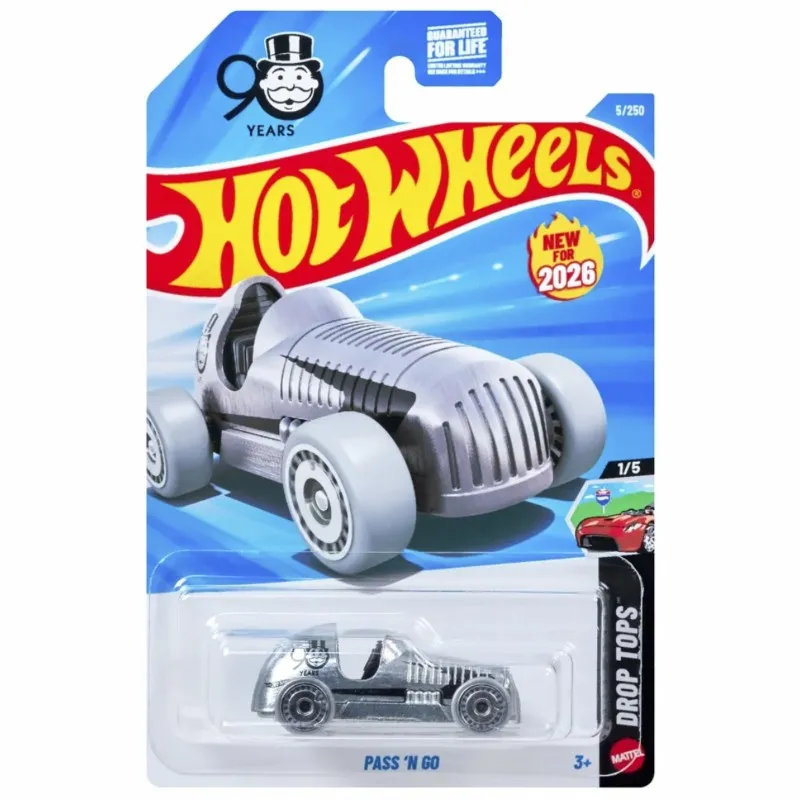 Mattel Hot Wheels - Drop Tops, Pass 'n Go (1/5) JJH30 (5785)