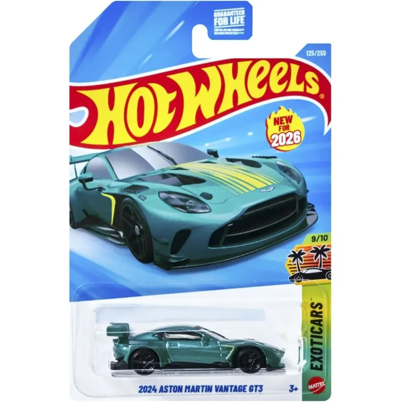 Mattel Hot Wheels - Exoticars, 2024 Aston Martin Vantage GT3 (9/10) JJH55 (5785)