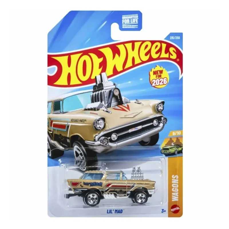 Mattel Hot Wheels - Wagons Familiales, Lil΄ Mad (9/10) JJH65 (5785)