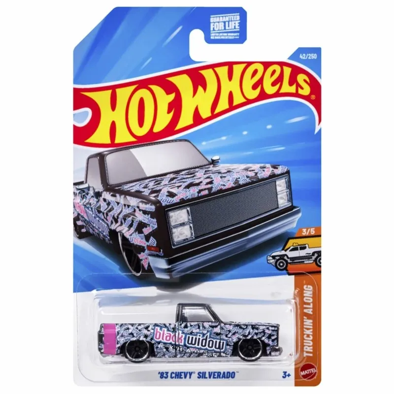Mattel Hot Wheels - Truckin' Along, '83 Chevy Silverado (3/5) JJJ13 (5785)
