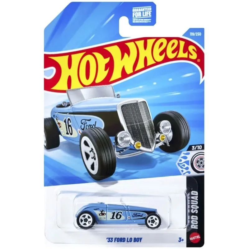Mattel Hot Wheels - Rod Squad, 33 Ford Lo Boy (3/10) JJJ76 (5785)