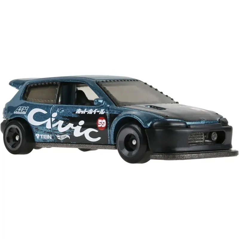 Mattel Hot Wheels - Drag Racers, Honda Civic Custom (8/10) JJJ81 (5785)