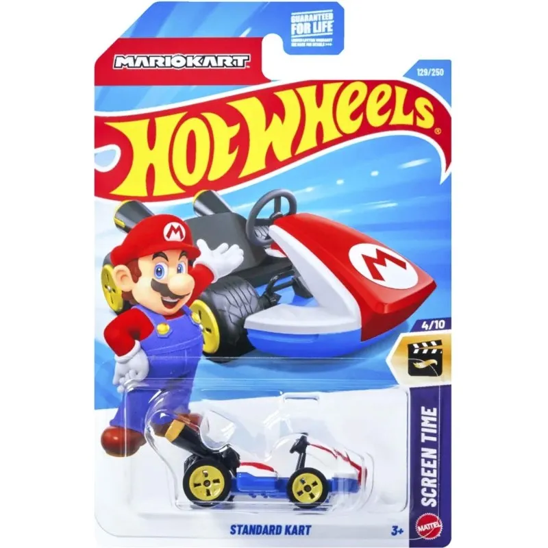 Mattel Hot Wheels - Screen Time, Mariokart, Standard Kart (4/10) JJJ83 (5785)