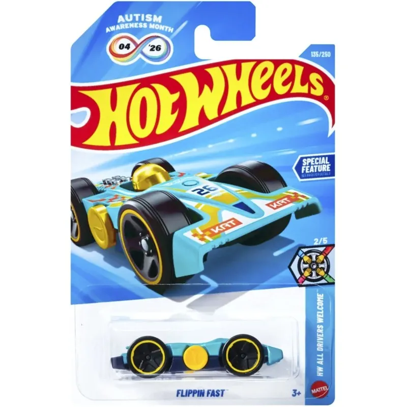 Mattel Hot Wheels - HW All Drivers Welcome, Flippin Fast (2/5) JJJ88 (5785)