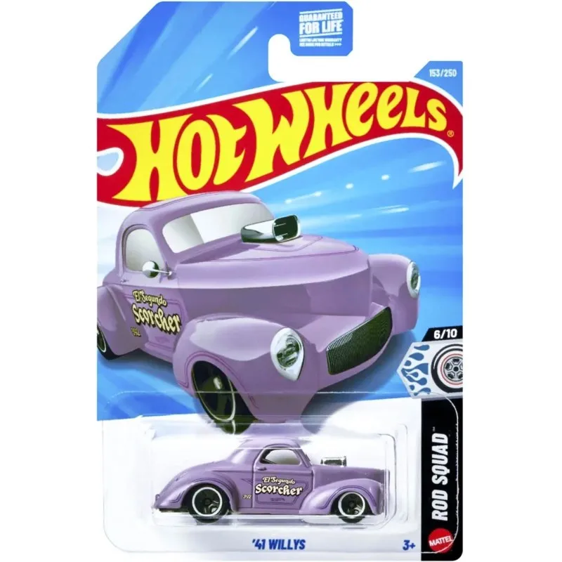 Mattel Hot Wheels - Rod Squad, '41 Willys (6/10) JJK01 (5785)