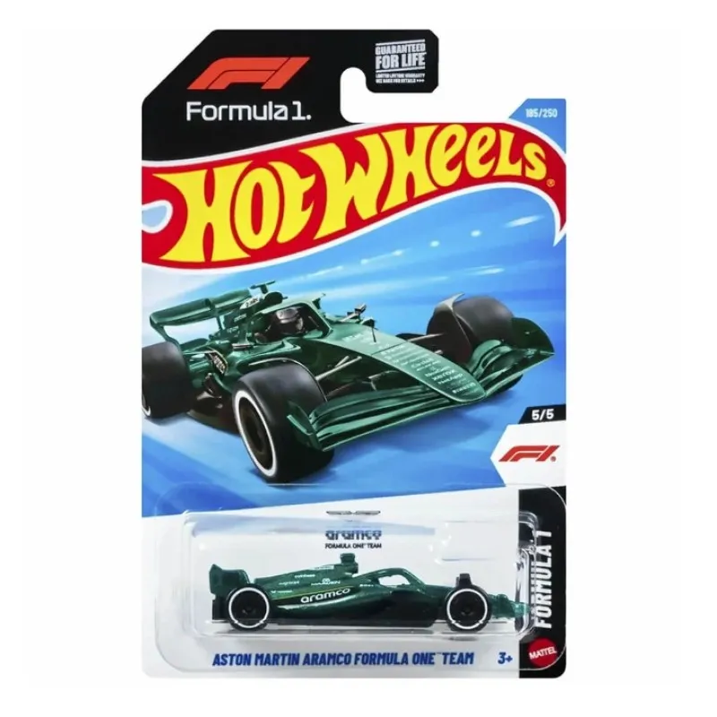 Mattel Hot Wheels - Formula 1, Aston Martin Aramco Formula One Team (5/5) JJK25 (5785)