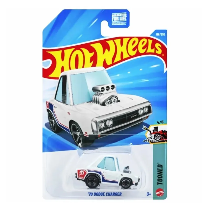 Mattel Hot Wheels - Tooned, ΄70 Dodge Charger (4/5) JJK26 (5785)