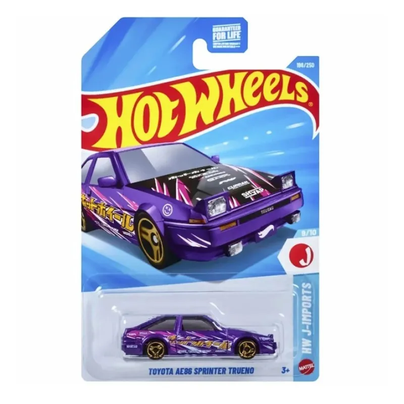 Mattel Hot Wheels - HW J-Imports, Toyota AE86 Sprinter Trueno (9/10) JJK34 (5785)