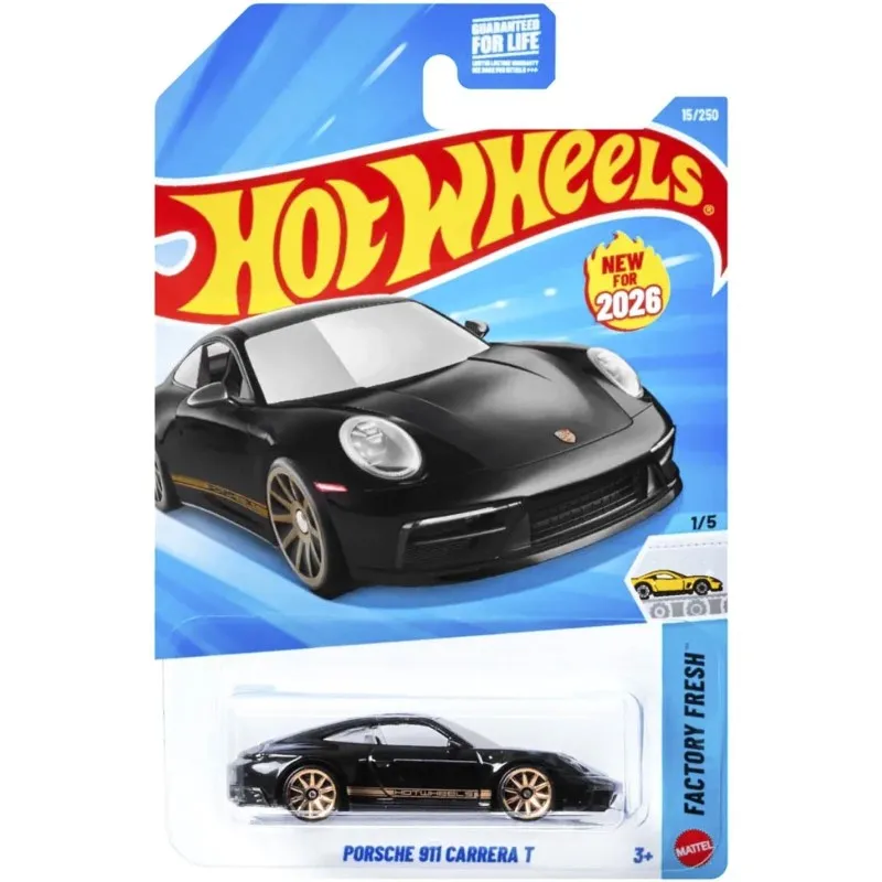 Mattel Hot Wheels - Factory Fresh, Porsche 911 Carrera T (5/5) JJK80 (5785)