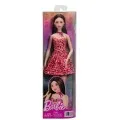 Mattel - Barbie Fashionistas, Κούκλα με Ροζ Λεοπάρ Φόρεμα JJN59 (FBR37)