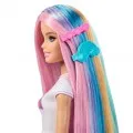 Παιχνιδολαμπάδα Mattel Barbie - Πολύχρωμα Μαλλιά Με Γκλίτερ JJP07 (JJP06)