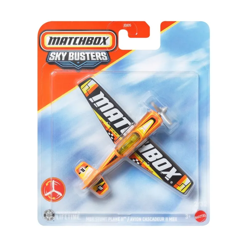 Mattel Matchbox - Sky Busters, MBX Stunt Plane II (2/32) JJW17 (JDJ05)