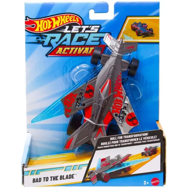 Mattel Hot Wheels - Let's Race Activated!, Bad To The Blade JJX18 (JJX15)