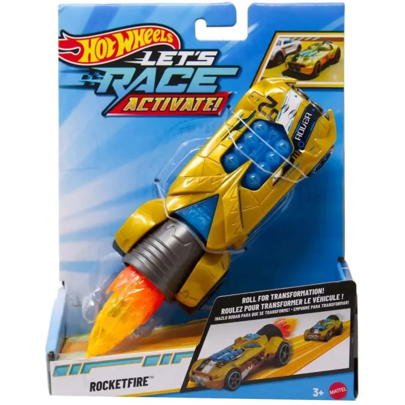 Mattel Hot Wheels - Let's Race Activated!, Rocketfire JJX19 (JJX15)