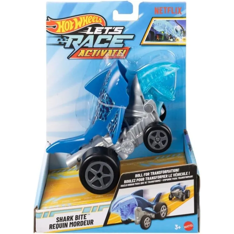Mattel Hot Wheels - Let's Race Activated!, Shark Bite JJX21 (JJX15)