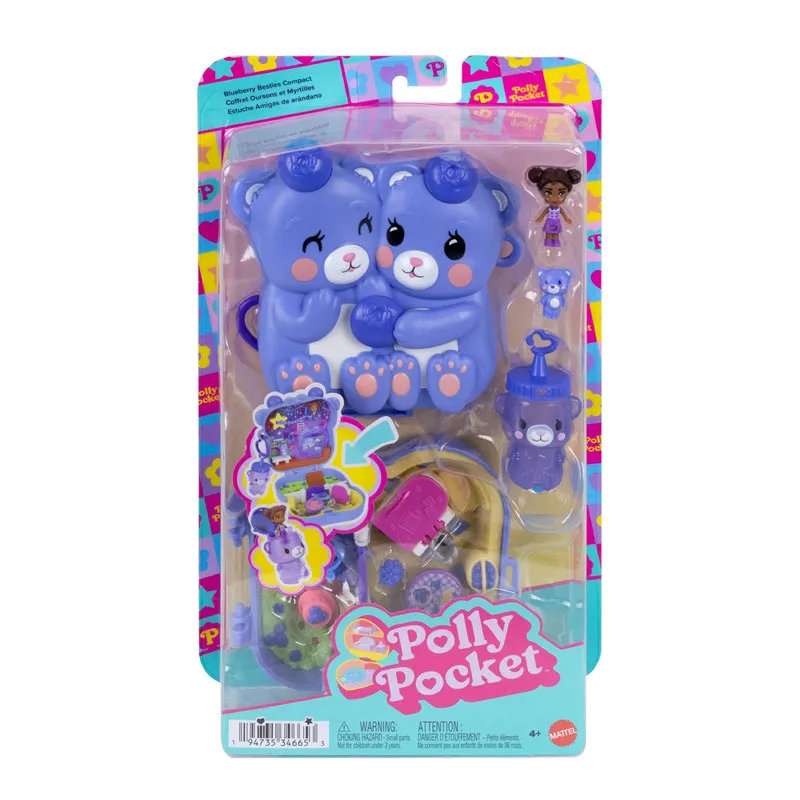 Mattel Polly Pocket - Blueberry Besties Com JKC48 (JFG56)