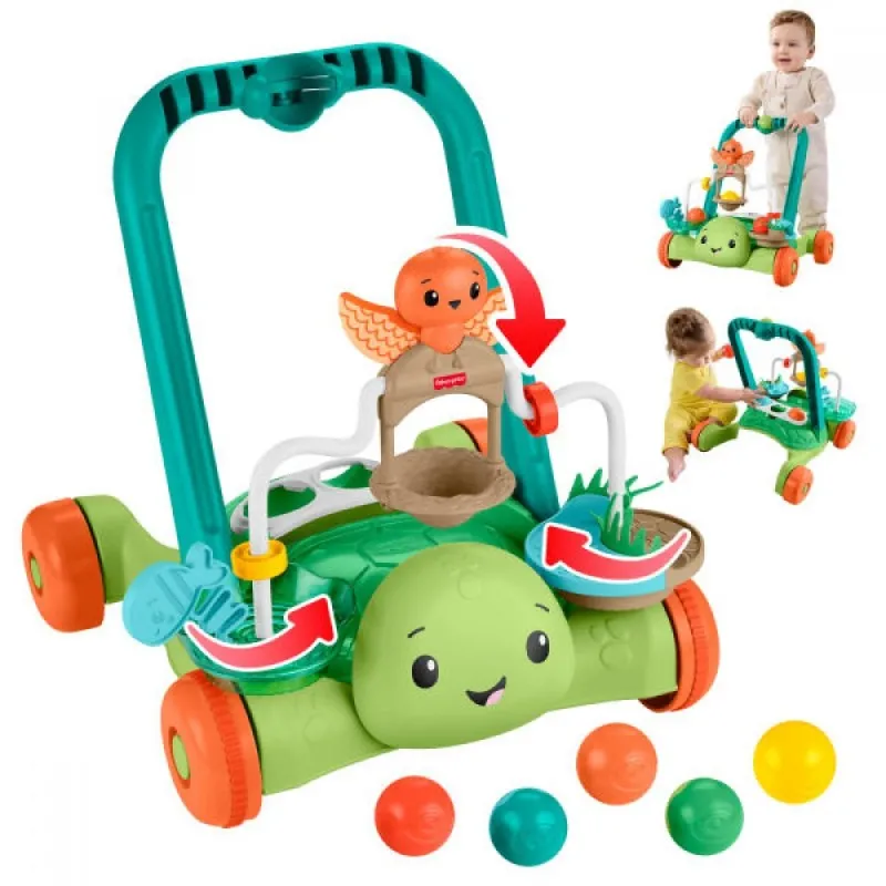 Fisher Price - Moves With You Turtle Walker JKD63