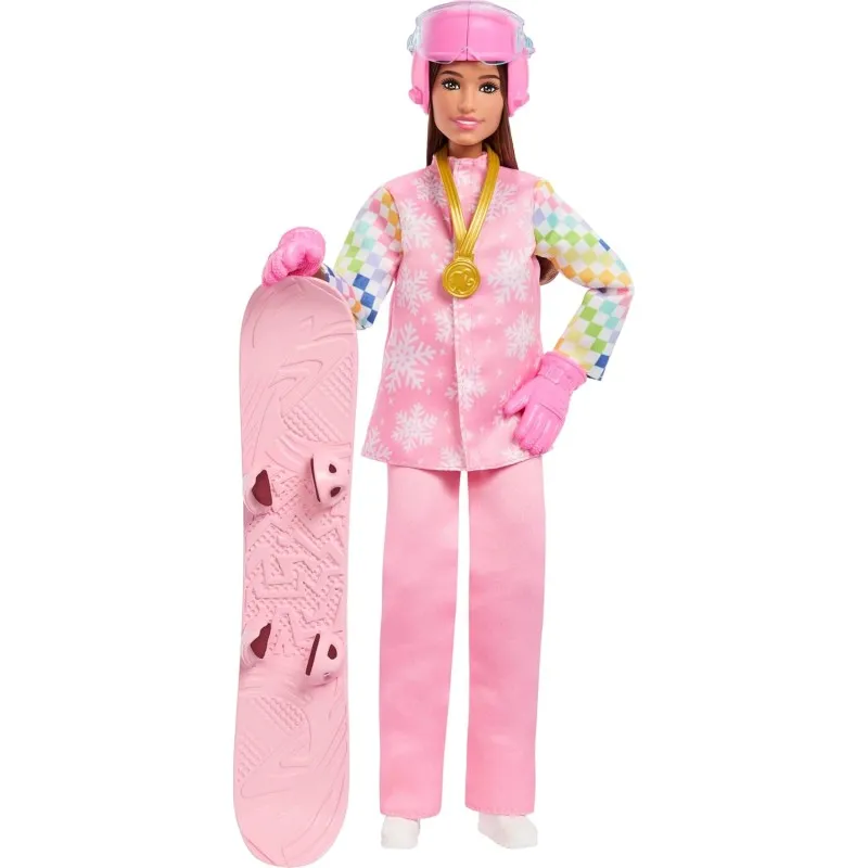 Mattel Barbie - You Can Be Anything, Snowboarder JKF78 (HRG41)