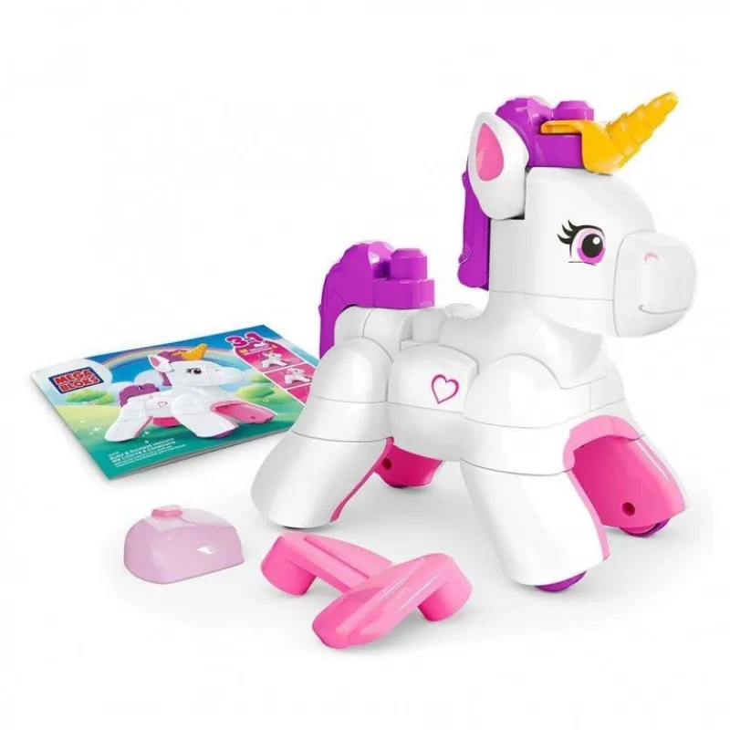 Fisher Price - Mega Bloks, Build & Enchant Unicorn JKG36
