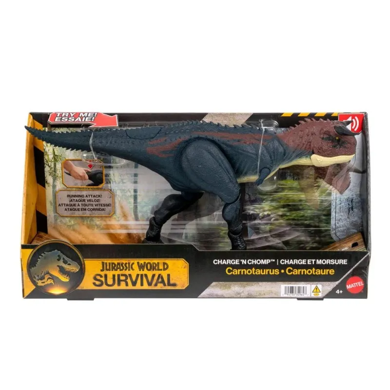 Mattel - Jurassic World Survival, Charge n Chomp, Carnotaurus JKG85