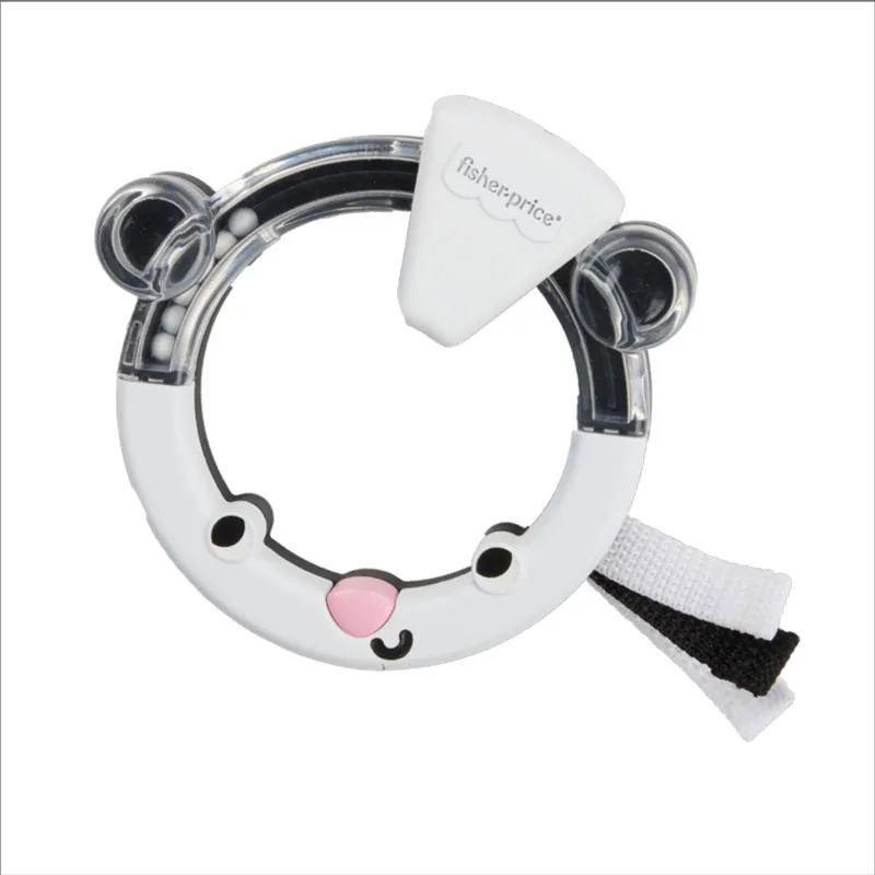 Fisher Price - Κουδουνίστρες Ζωάκια, Ασπρόμαυρος Ασβός JKW57 (JKW53)