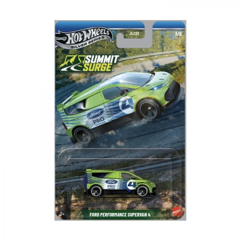 Mattel Hot Wheels - Silver Series, Summit Surge, Ford Perfomance Supervan 4 (1/5) JKX66 (JLT22)