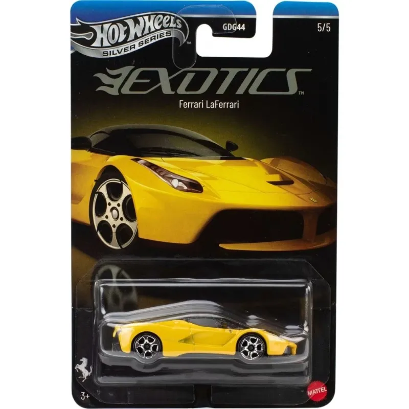 Mattel Hot Wheels - Silver Series, Exotics, Ferrari LaFerrari (5-5) JKX80 (JLT23)