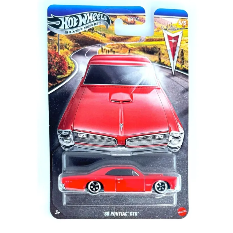Mattel Hot Wheels - Silver Series, '66 Pontiac GTO (5/5) JKY14 (GRT01)
