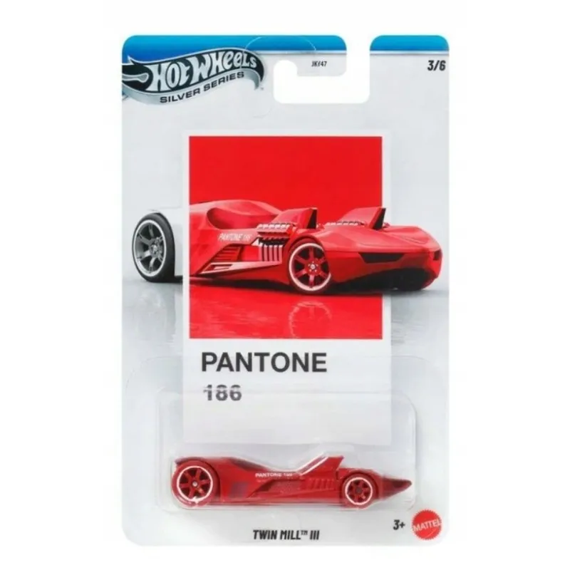 Mattel Hot Wheels - Silver Series, Pantone (186), Twin Mill III (3/6) JKY51 (JKY47)