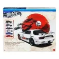 Mattel Hot Wheels – Silver Series , Σετ με 6 Αυτοκινητάκια Die-Cast Streets of Japan JLB23