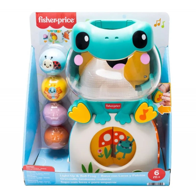 Fisher Price - Βάτραχος Με Μπαλίτσες Ήχοι & Φώτα JLB96
