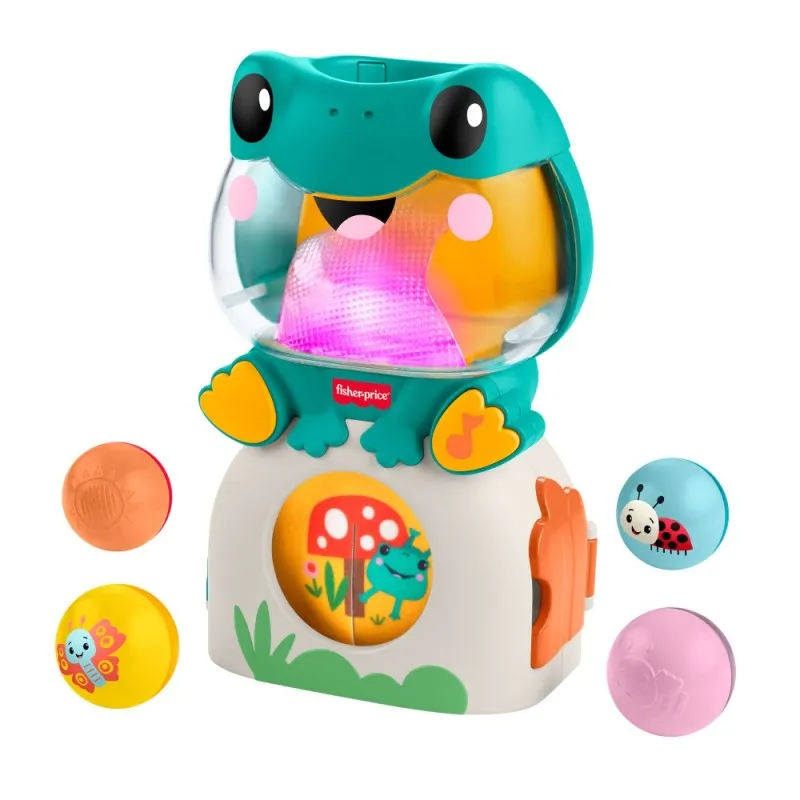 Fisher Price - Βάτραχος Με Μπαλίτσες Ήχοι & Φώτα JLB96